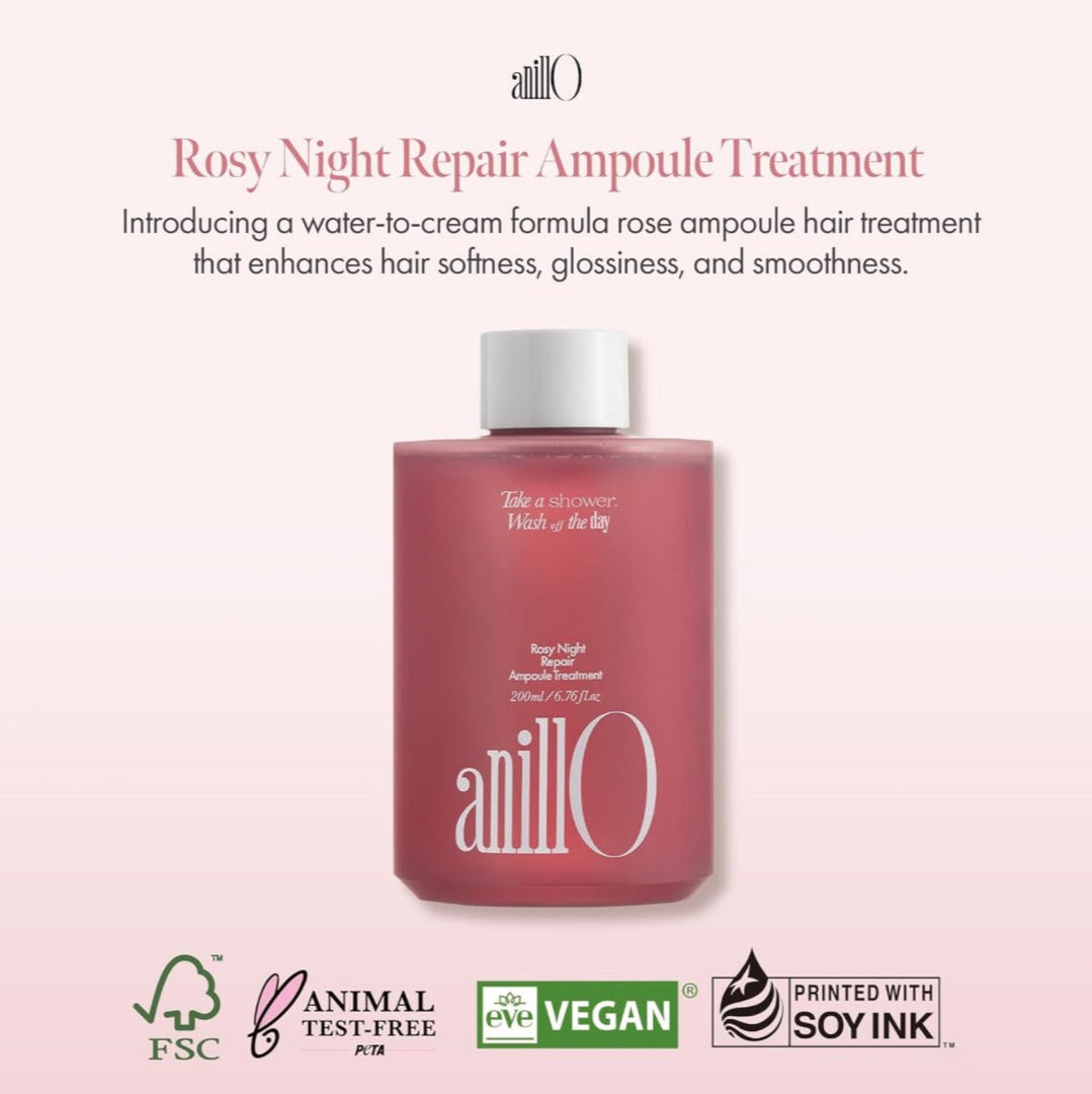 ANILLO rosy night repair ampoule