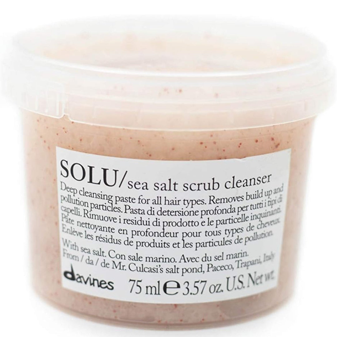 Davines SOLU sea salt scrub